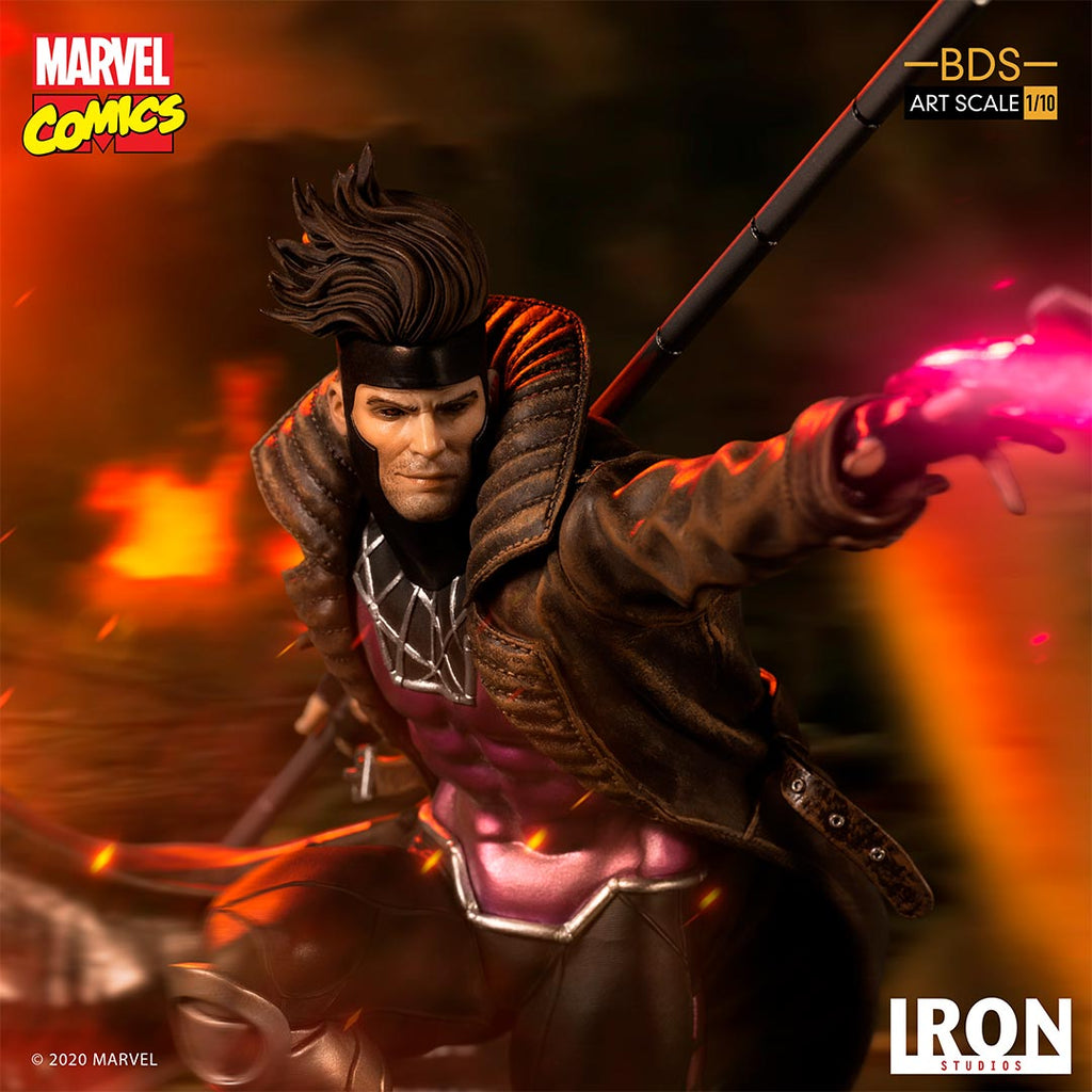 Statue Gambit - X-Men Marvel Comics - BDS Art Scale 1/10 - Iron Studios