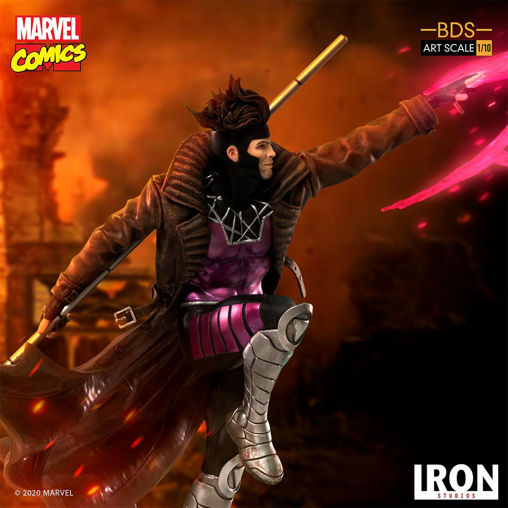 Statue Gambit - X-Men Marvel Comics - BDS Art Scale 1/10 - Iron Studios