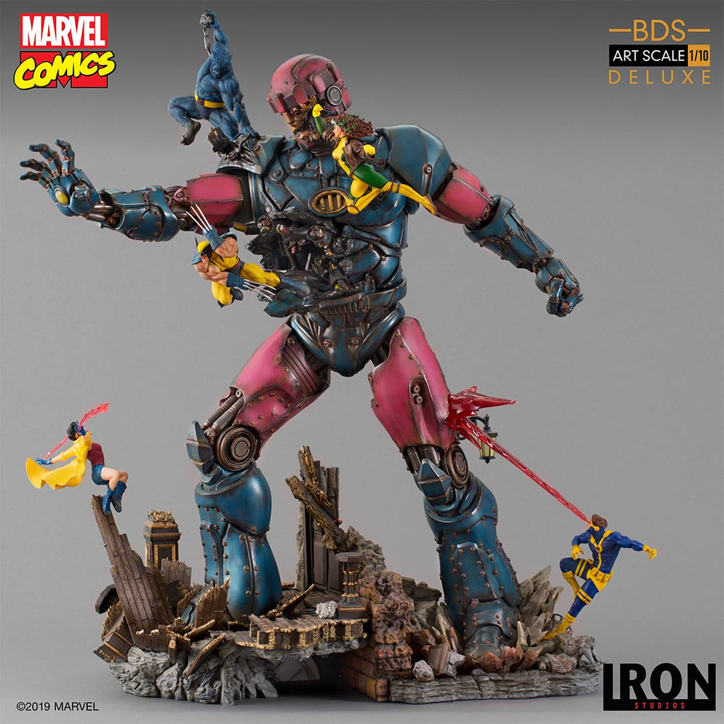 Statue Sentinel Vs X-men #1 - Marvel Comics - Bds Art Scale 1/10 - Iron Studios