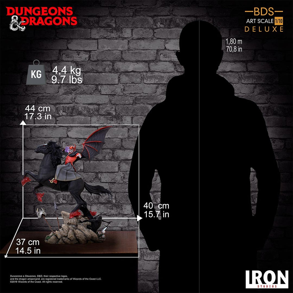 Statue Venger With NIghtmare & Shadow Demon Deluxe - Dungeons & Dragons - Art Scale 1/10 - Iron Studios