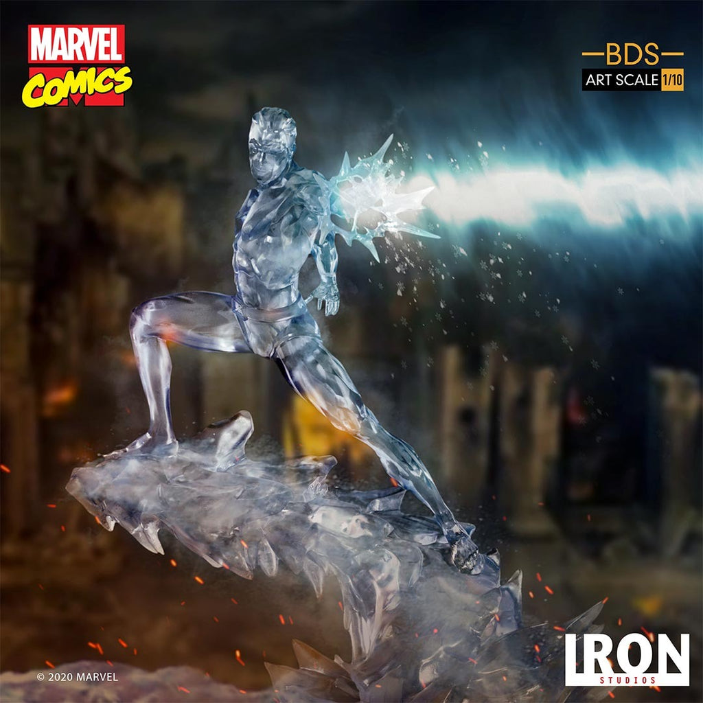 Statue Iceman - X-men - Marvel Comics - Bds Art Scale 1/10 - Iron Studios