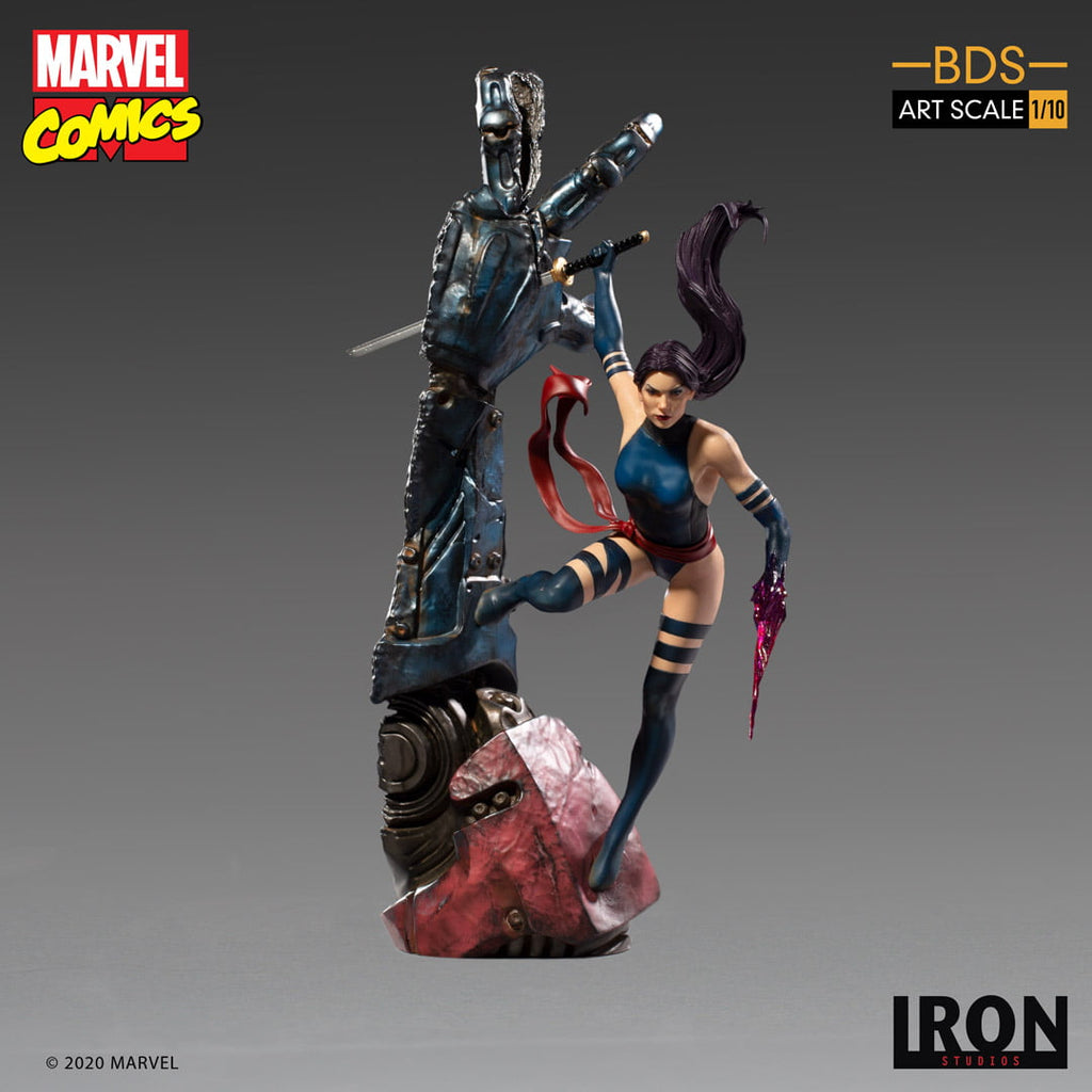 Statue Psylocke - X-men - Marvel Comics - Bds Art Scale 1/10 - Iron Studios