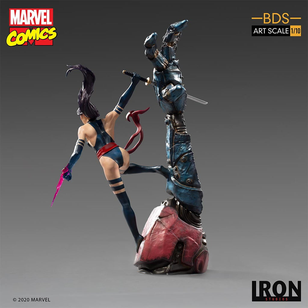 Statue Psylocke - X-men - Marvel Comics - Bds Art Scale 1/10 - Iron Studios