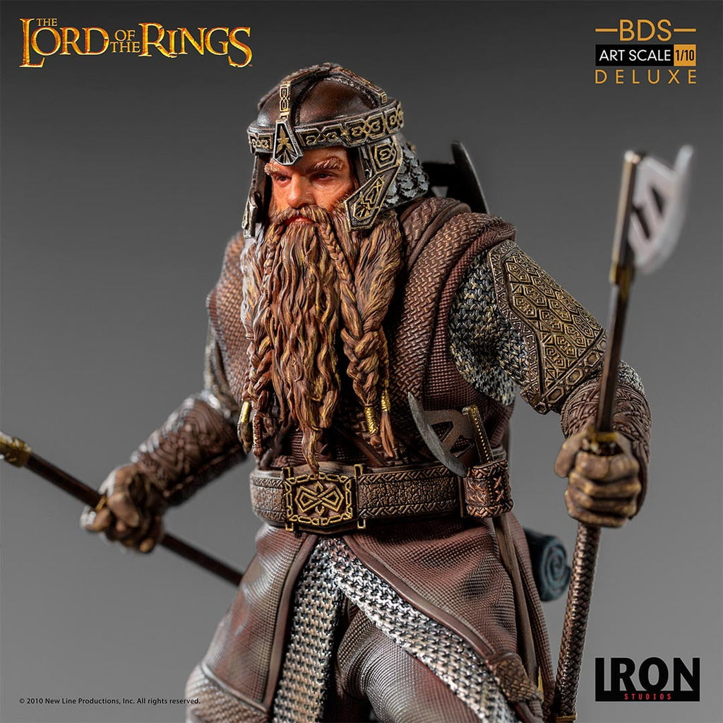 Statue Gimli Deluxe - Lord of the Rings - Art Scale 1/10 - Iron Studios