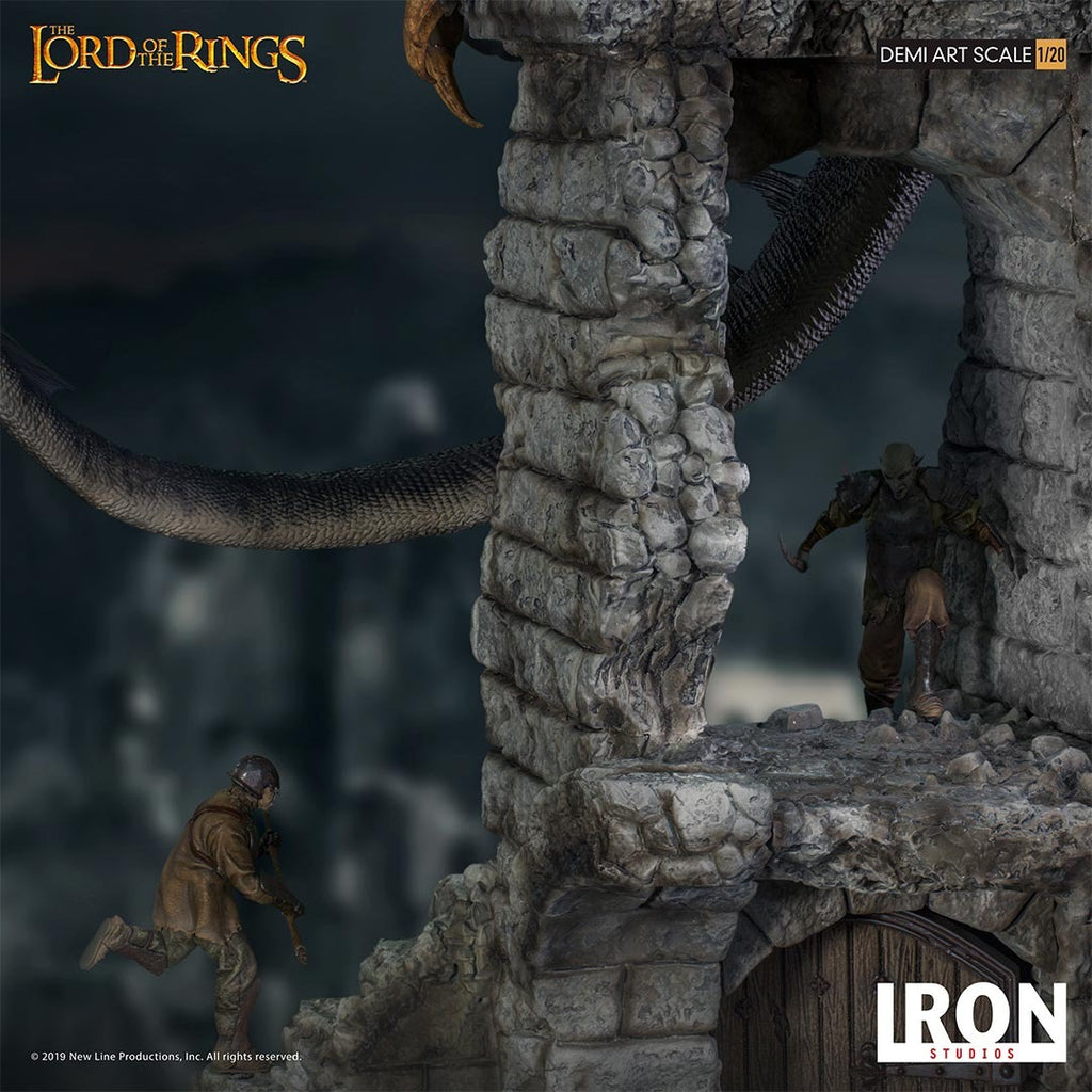 Statue Fell Beast Diorama Demi - Art Scale 1/20 - Lord of the Rings - Iron Studios