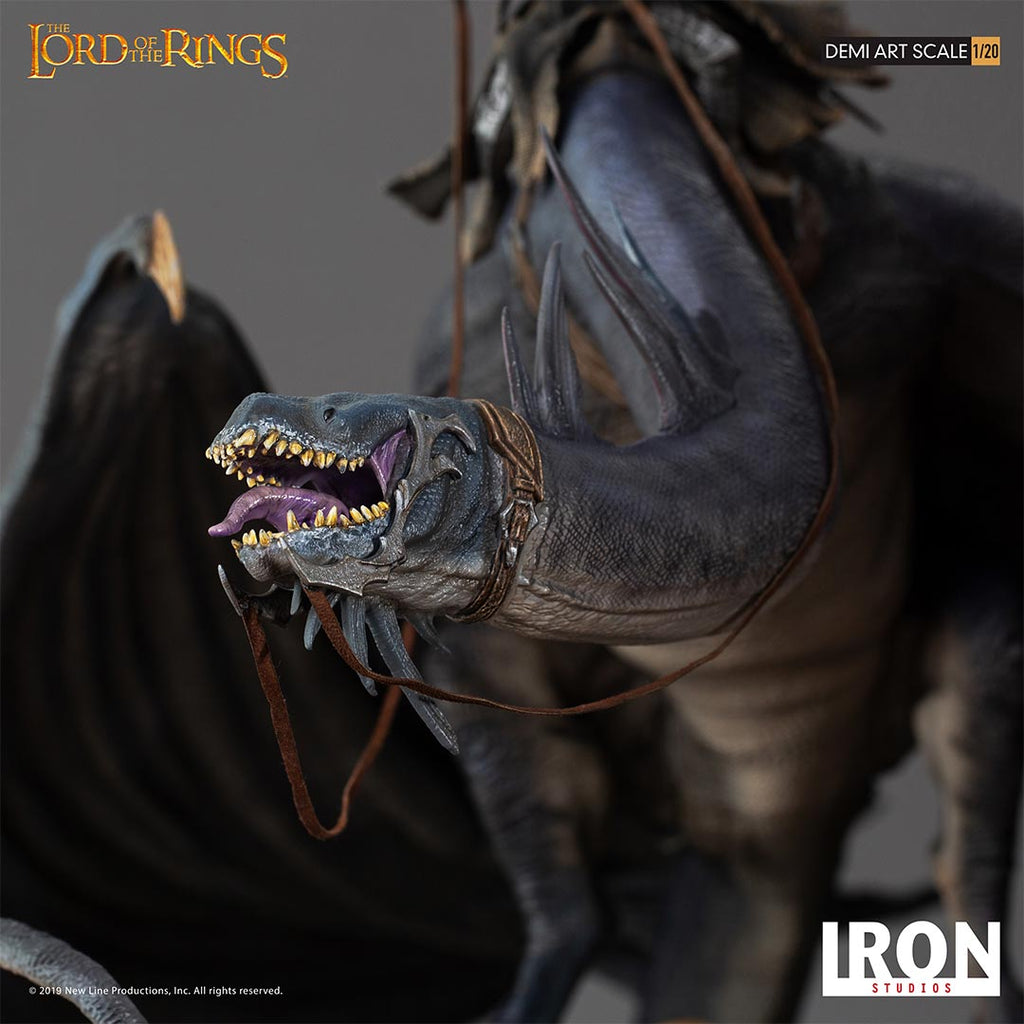 Statue Fell Beast Diorama Demi - Art Scale 1/20 - Lord of the Rings - Iron Studios
