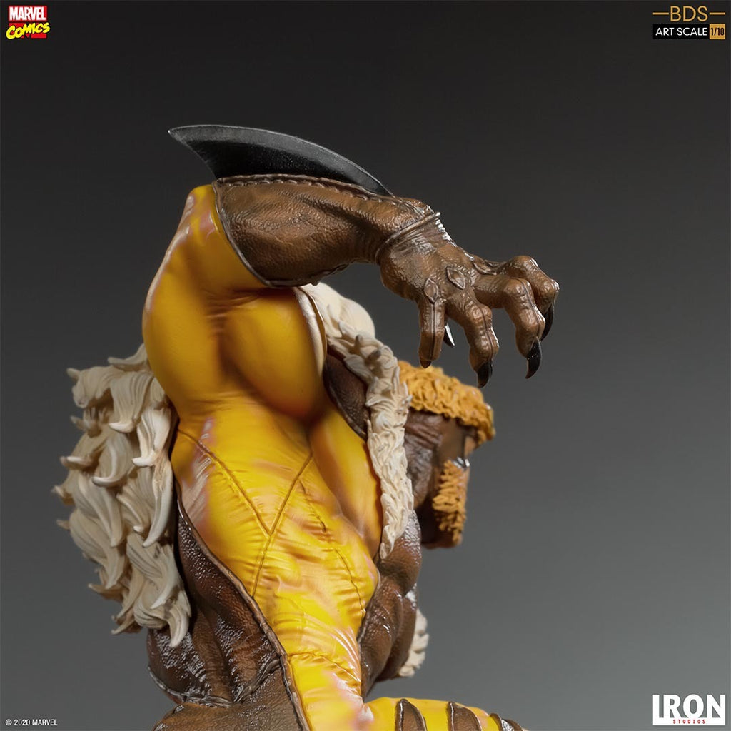 Statue Sabertooth - X-men - Marvel Comics - Bds Art Scale 1/10 - Iron Studios