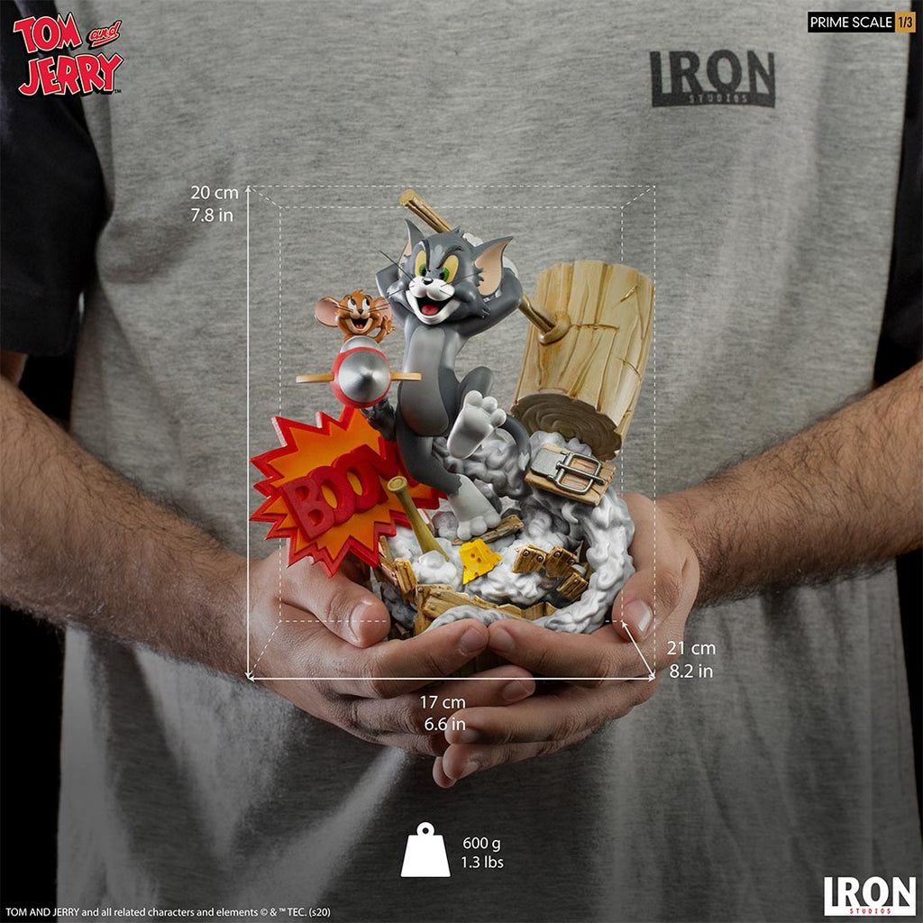トムとジェリー 1/3スケールフィギュア アイアンスタジオ Statue Tom & Jerry - Prime Scale 1/3 - Iron Studios – Iron