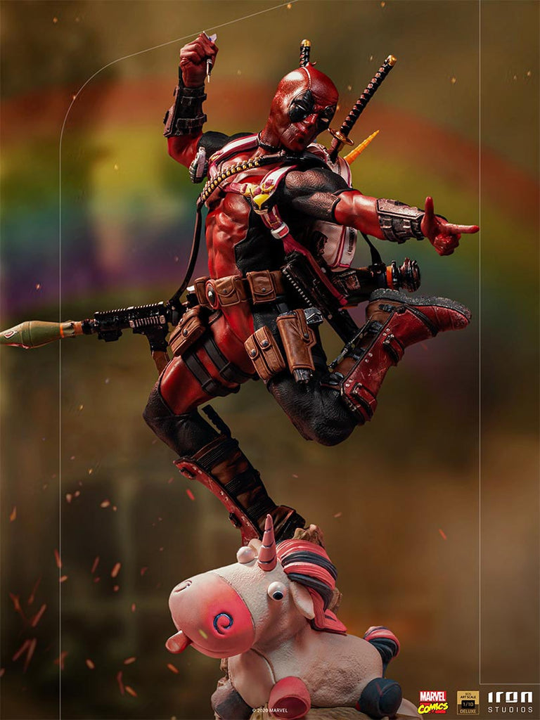 Statue Deadpool Deluxe - X-Men - Bds Art Scale 1/10 - Iron Studios