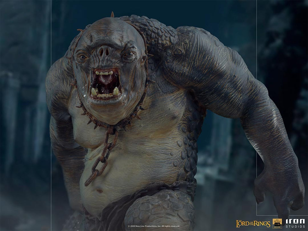 Statue Cave Troll Deluxe - Lord of the Rings - Art Scale 1/10 - Iron Studios