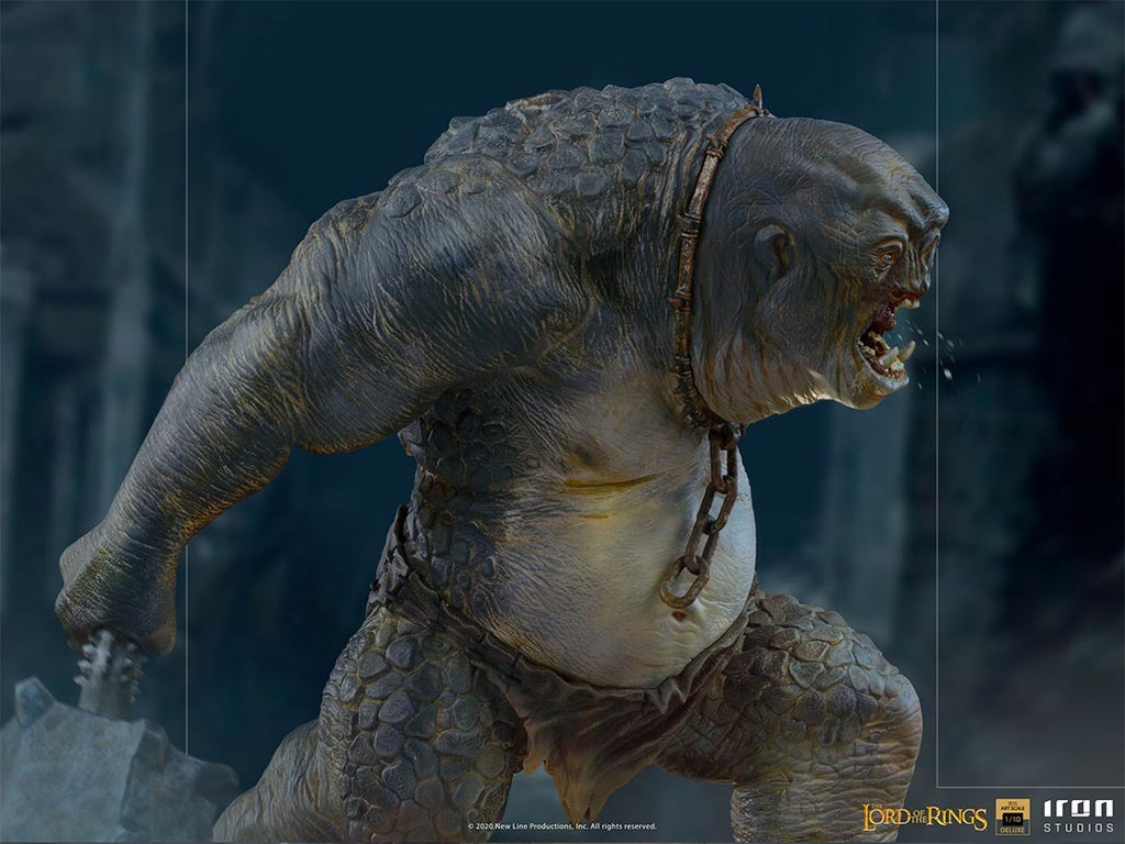 Statue Cave Troll Deluxe - Lord of the Rings - Art Scale 1/10 - Iron Studios