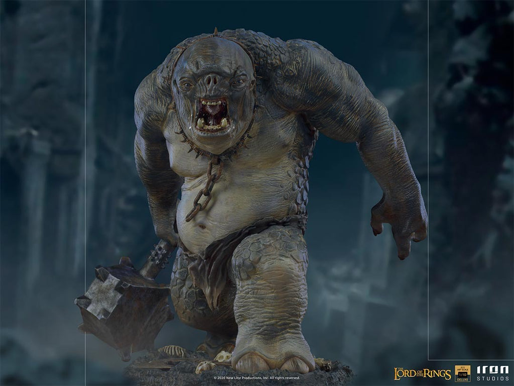 Statue Cave Troll Deluxe - Lord of the Rings - Art Scale 1/10 - Iron Studios