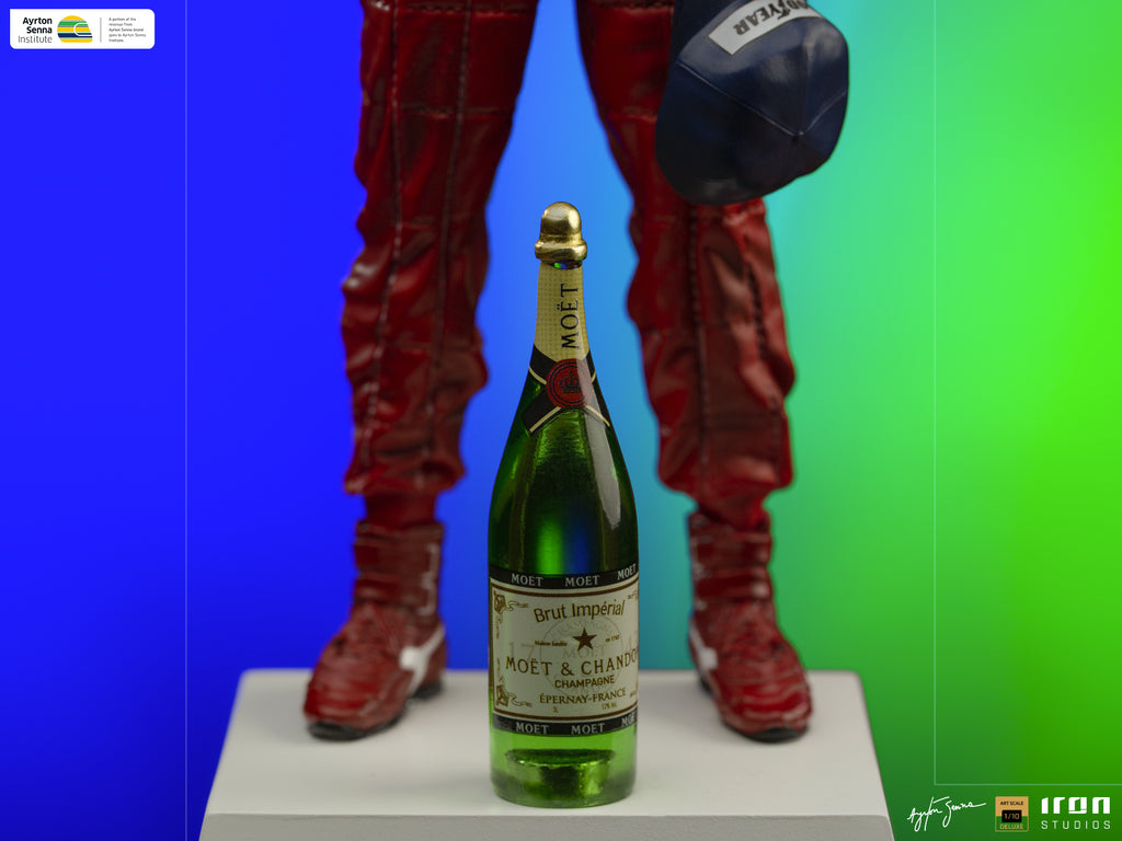 Statue Ayrton Senna Deluxe - GP Brazil 1991 - Art Scale 1/10 - Iron Studios