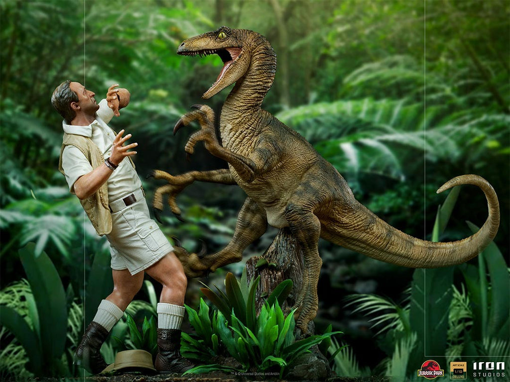 Statue Clever Girl - Jurassic Park - Art Scale 1/10 - Iron Studios