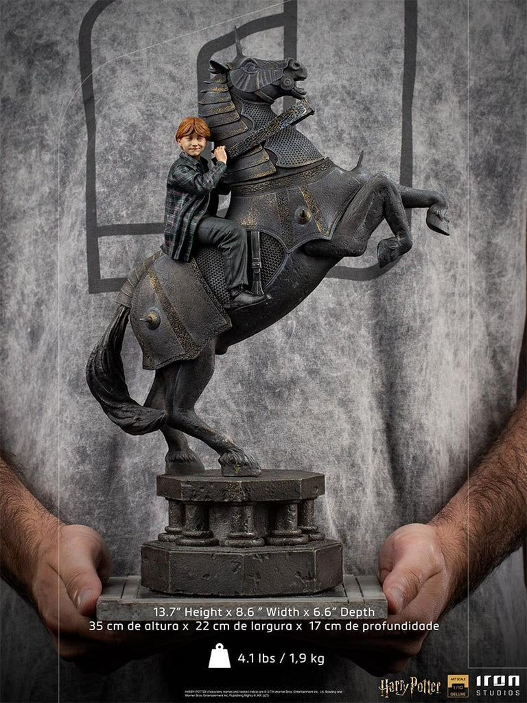 Statue Ron Weasley at the Wizard Chess Deluxe - Harry Potter - Art Scale 1/10 - Iron Studios