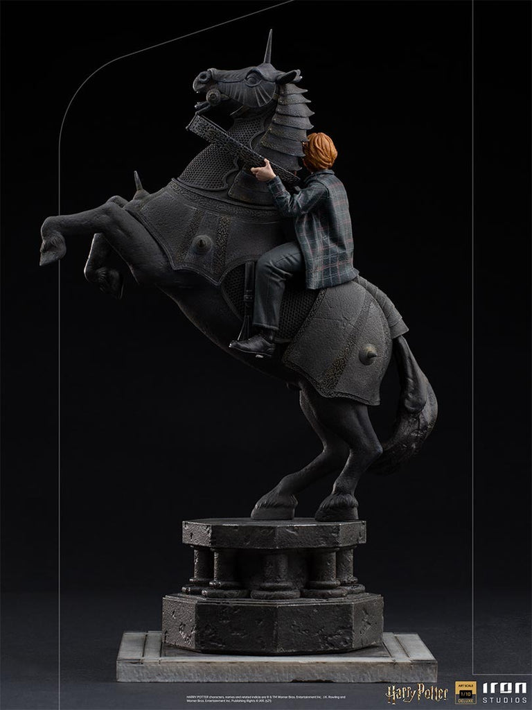 Statue Ron Weasley at the Wizard Chess Deluxe - Harry Potter - Art Scale 1/10 - Iron Studios