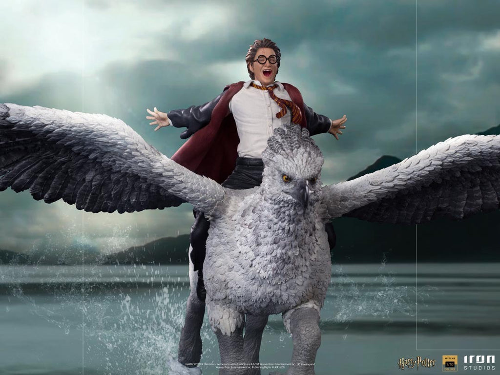 Harry Potter and Buckbeak - Harry Potter - Art Scale 1/10 - Iron Studios