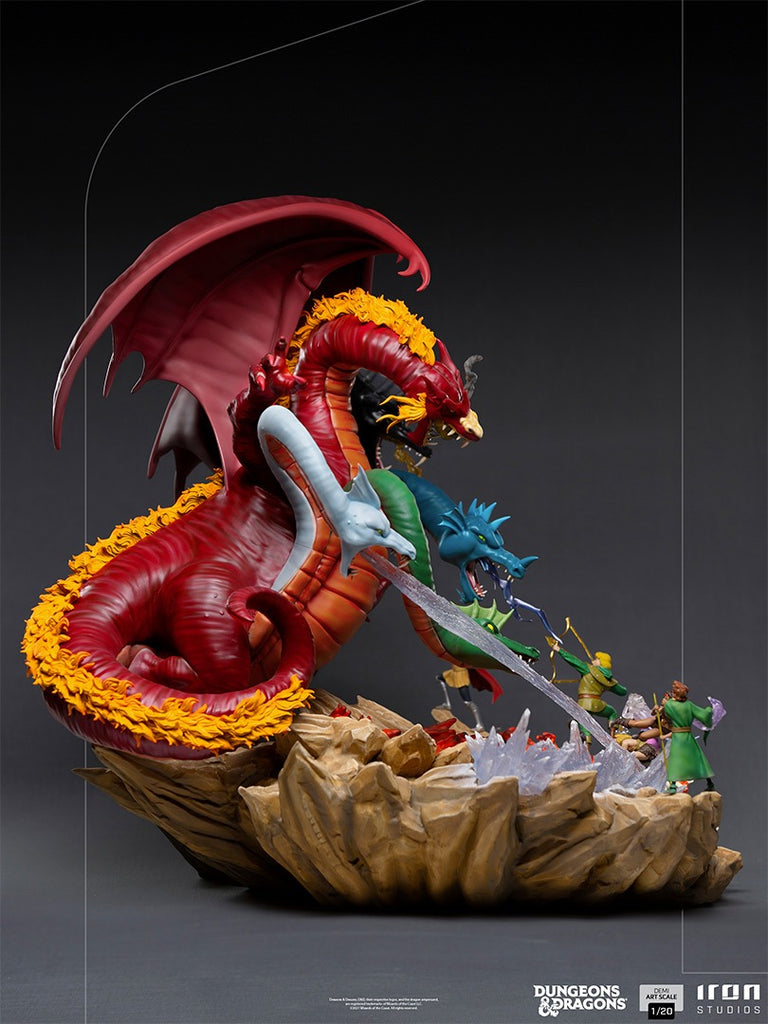 Tiamat Battle Diorama - Dungeons and Dragons - Demi Art 1/20 - Iron Studios