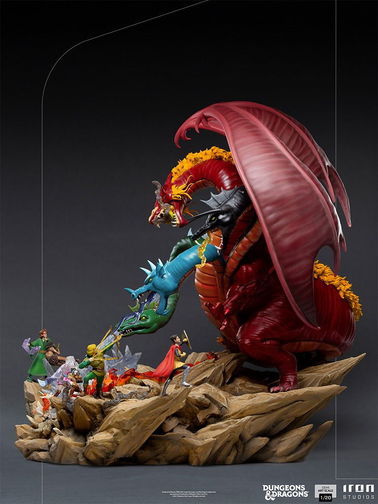 Tiamat Battle Diorama - Dungeons and Dragons - Demi Art 1/20 - Iron Studios