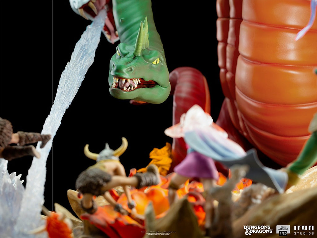 Tiamat Battle Diorama - Dungeons and Dragons - Demi Art 1/20 - Iron Studios