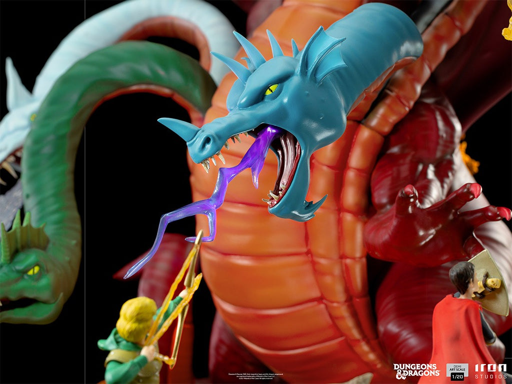 Tiamat Battle Diorama - Dungeons and Dragons - Demi Art 1/20 - Iron Studios