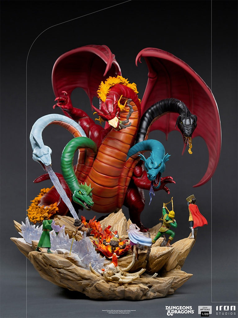 Tiamat Battle Diorama - Dungeons and Dragons - Demi Art 1/20 - Iron Studios