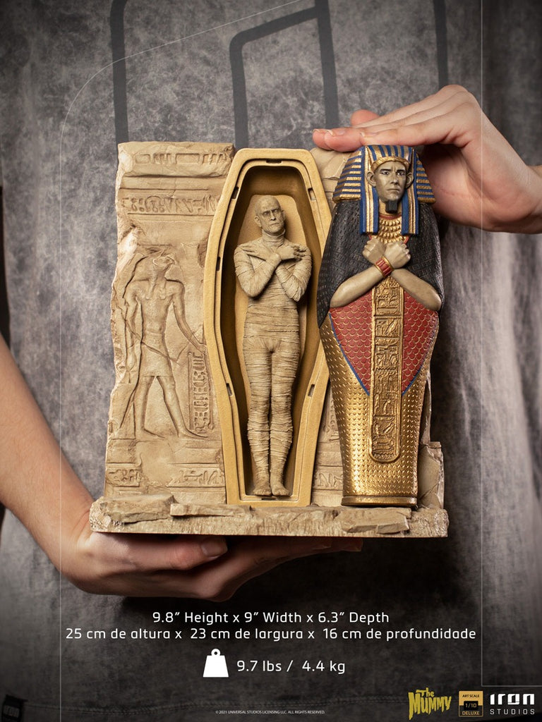 Statue The Mummy Deluxe - Universal Monsters - Art Scale 1/10 - Iron Studios