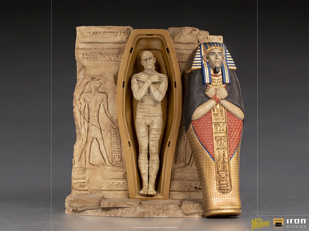 Statue The Mummy Deluxe - Universal Monsters - Art Scale 1