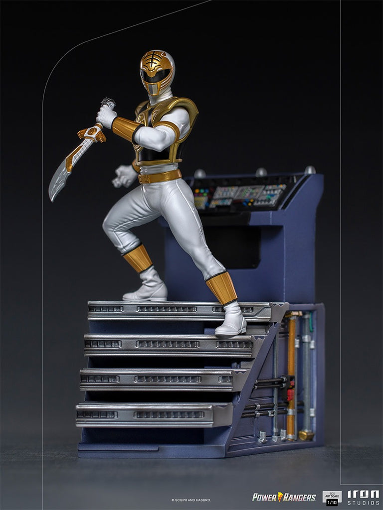 Statue White Ranger - Mighty Morphin Power Rangers - BDS Art Scale 1/10 - Iron Studios