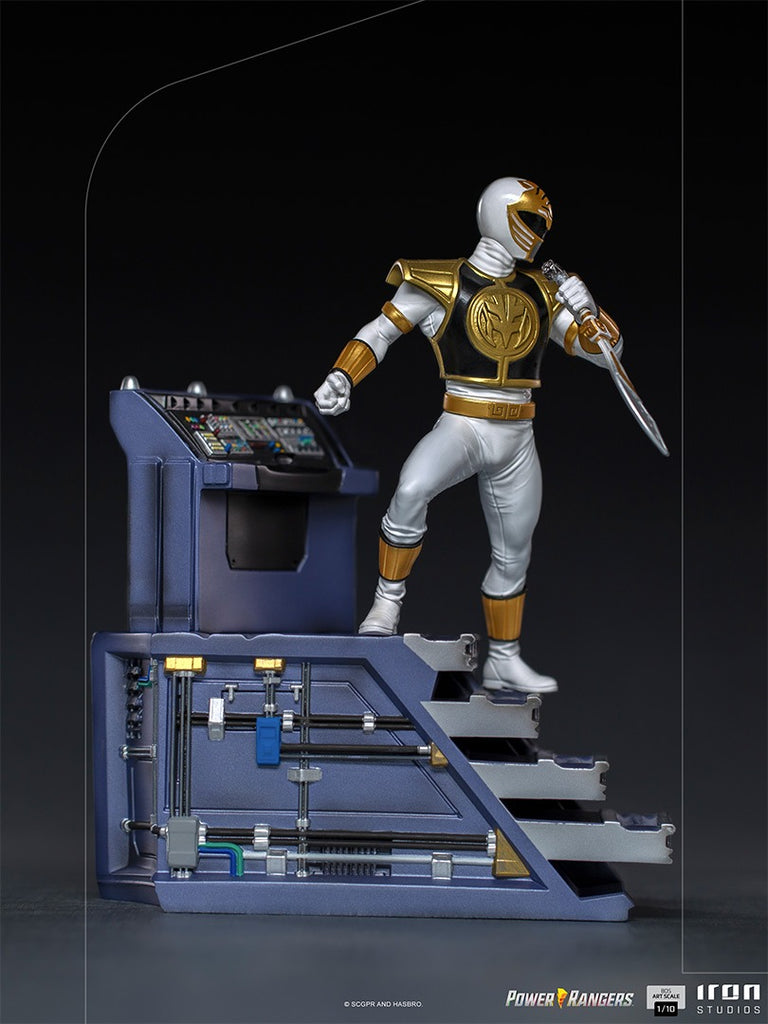 Statue White Ranger - Mighty Morphin Power Rangers - BDS Art Scale 1/10 - Iron Studios