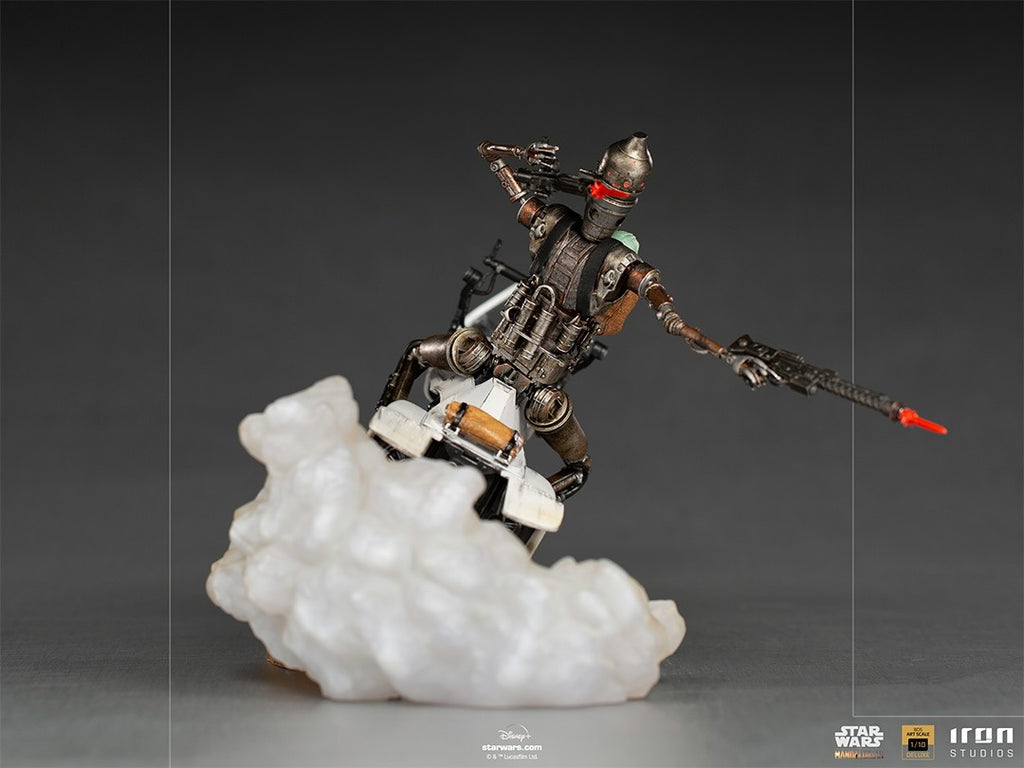 Statue Ig-11 and The Child Deluxe - The Mandalorian - BDS Art Scale 1/10 - Iron Studios