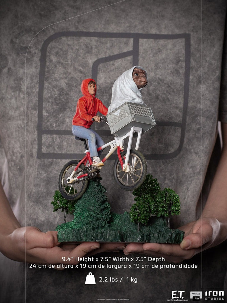 Statue E.T. & Elliot - E.T. - Art Scale 1/10 - Iron Studios
