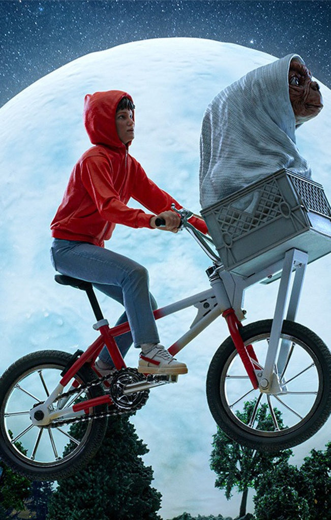 【E.T. & エリオット】デラックス・アートスケール　IRON STUDIO Statue E.T. Elliot and Gertie Deluxe - E.T. The Extra