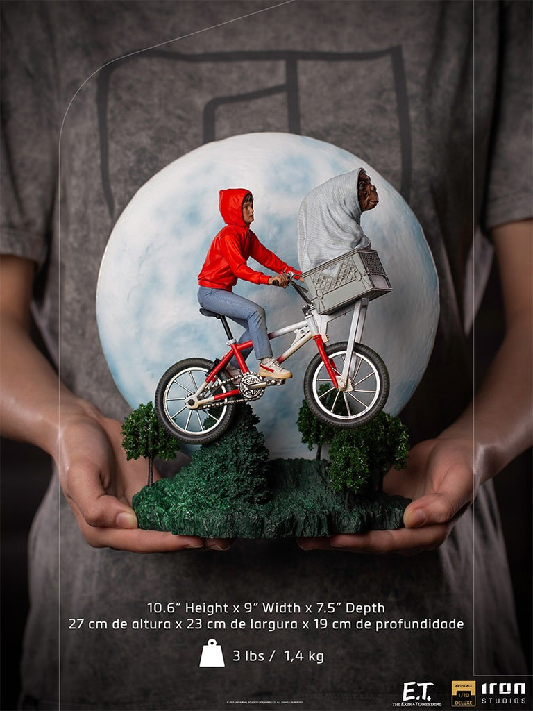 【E.T. & エリオット】デラックス・アートスケール　IRON STUDIO E.T. & Elliot Deluxe - E.T. The Extra-Terrestrial - Art