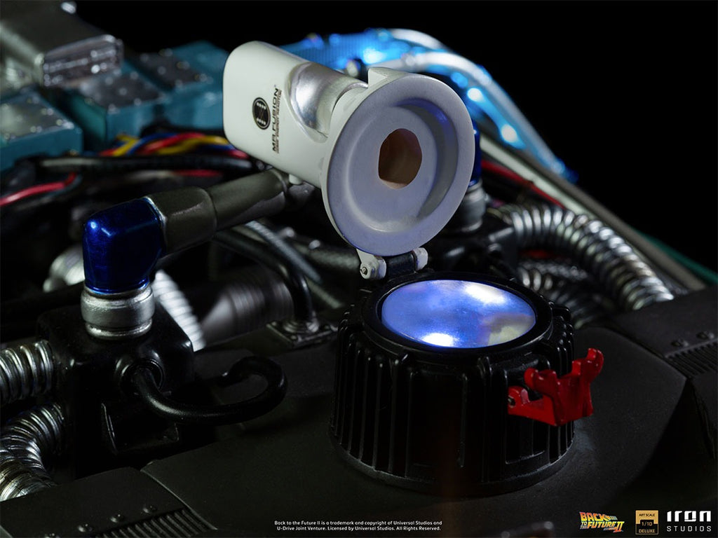 Delorean Full Set Deluxe - Back to the Future II - Art Scale 1/10 - Iron Studios