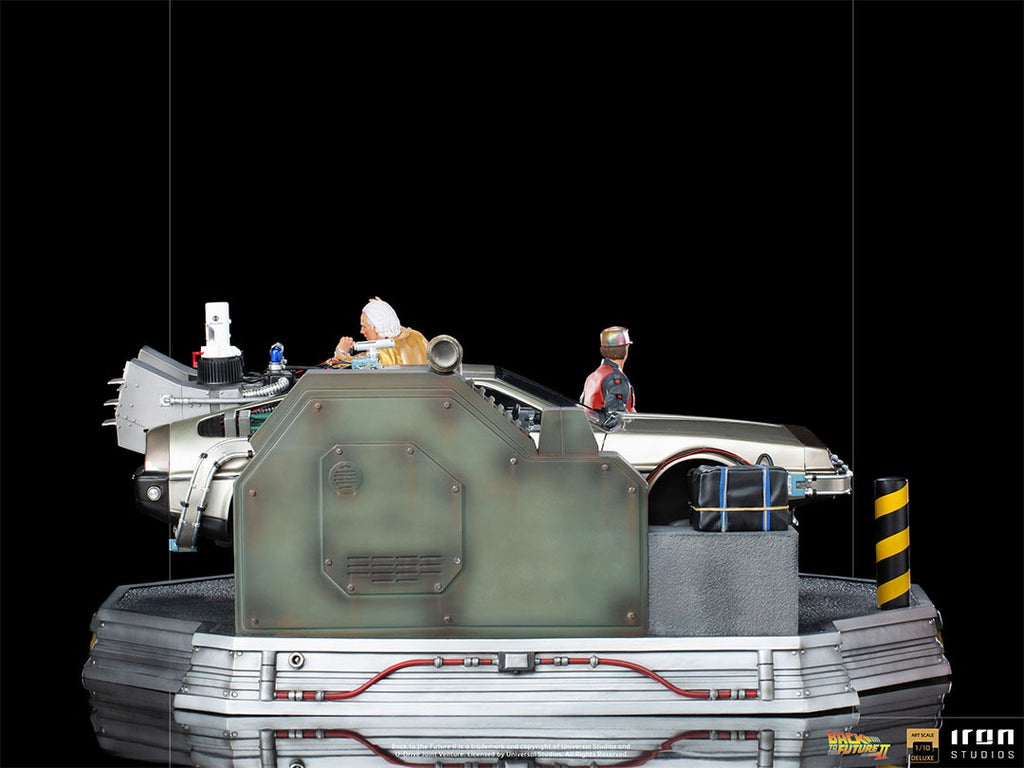 Delorean Full Set Deluxe - Back to the Future II - Art Scale 1/10 - Iron Studios