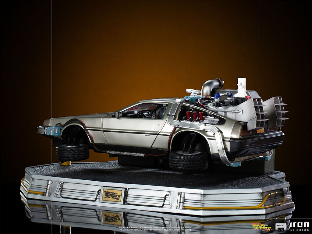 Delorean - Back to the Future II - Art Scale 1/10 - Iron Studios