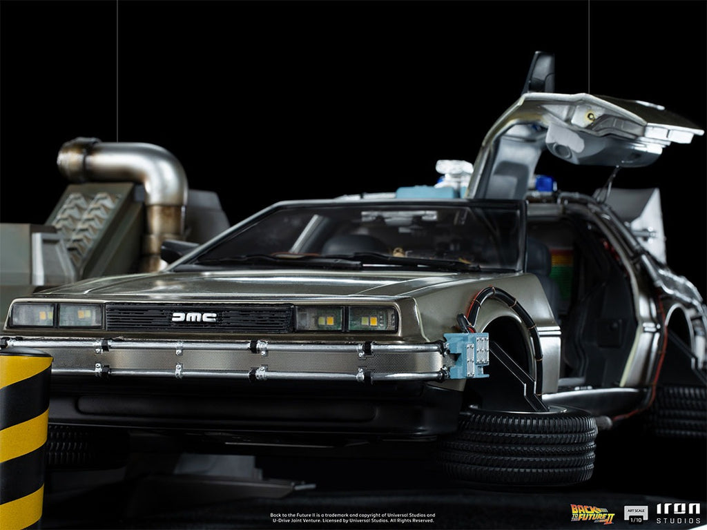 Statue Delorean - Back To The Future II - Art Scale 1/10 - Iron Studios