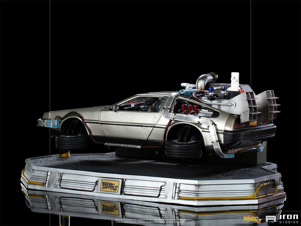 Delorean - Back to the Future II - Art Scale 1/10 - Iron Studios