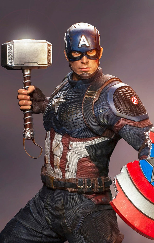 Statue Captain America 1/4 - Infinity Saga - Legacy Replica - Iron Studios