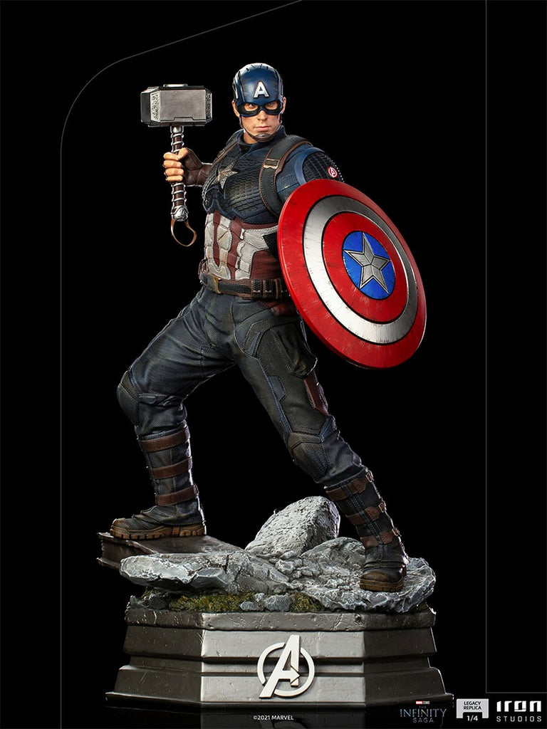 Captain America - Infinity Saga - Legacy Replica 1/4 - Iron Studios