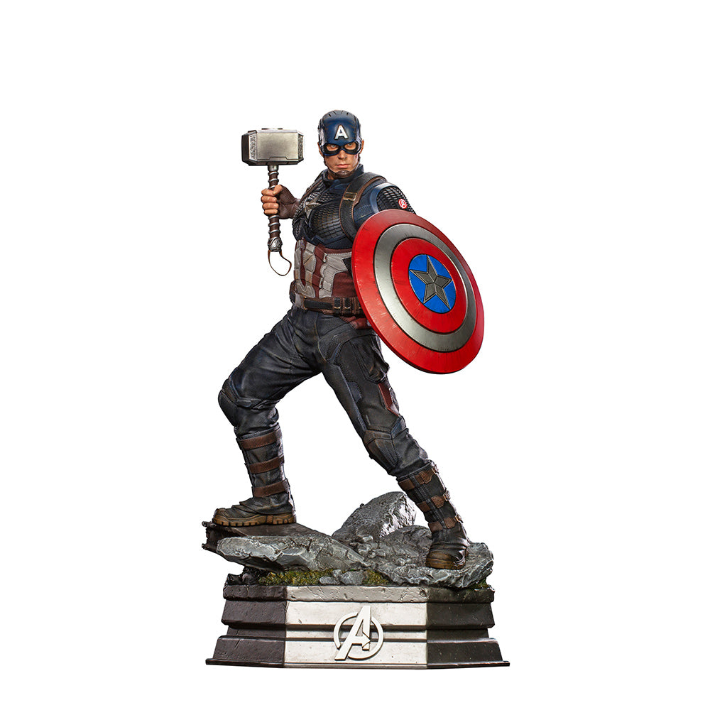 iron studios アイアンスタジオ Captain America Statue Captain America 1/4 - Infinity Saga - Legacy Replica