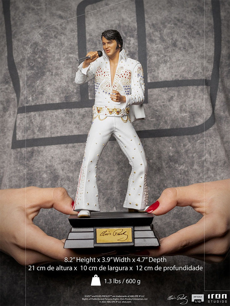 Statue Elvis Presley 1973 - Aloha From Hawaii - Art Scale 1/10 - Iron Studios