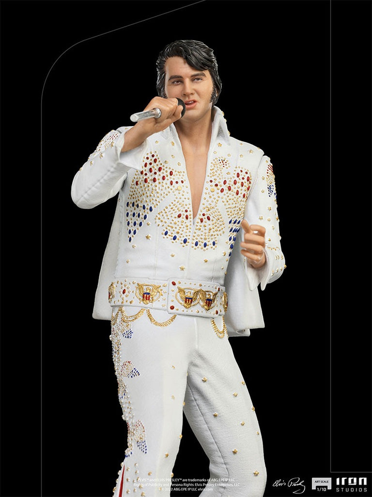 Statue Elvis Presley 1973 - Aloha From Hawaii - Art Scale 1/10 - Iron Studios
