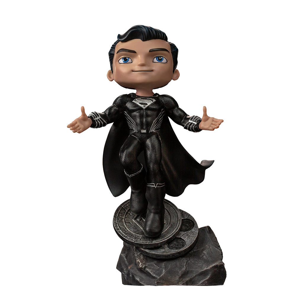 Statue Superman Black - Zack Snyder`s Justice League - MiniCo - Iron Studios