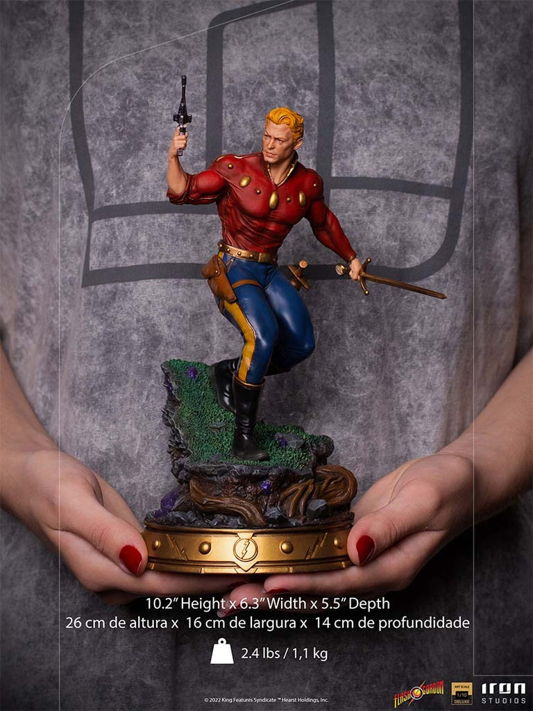Statue Flash Gordon Deluxe - Defenders of the Earth - Art Scale 1/10 - Iron Studios