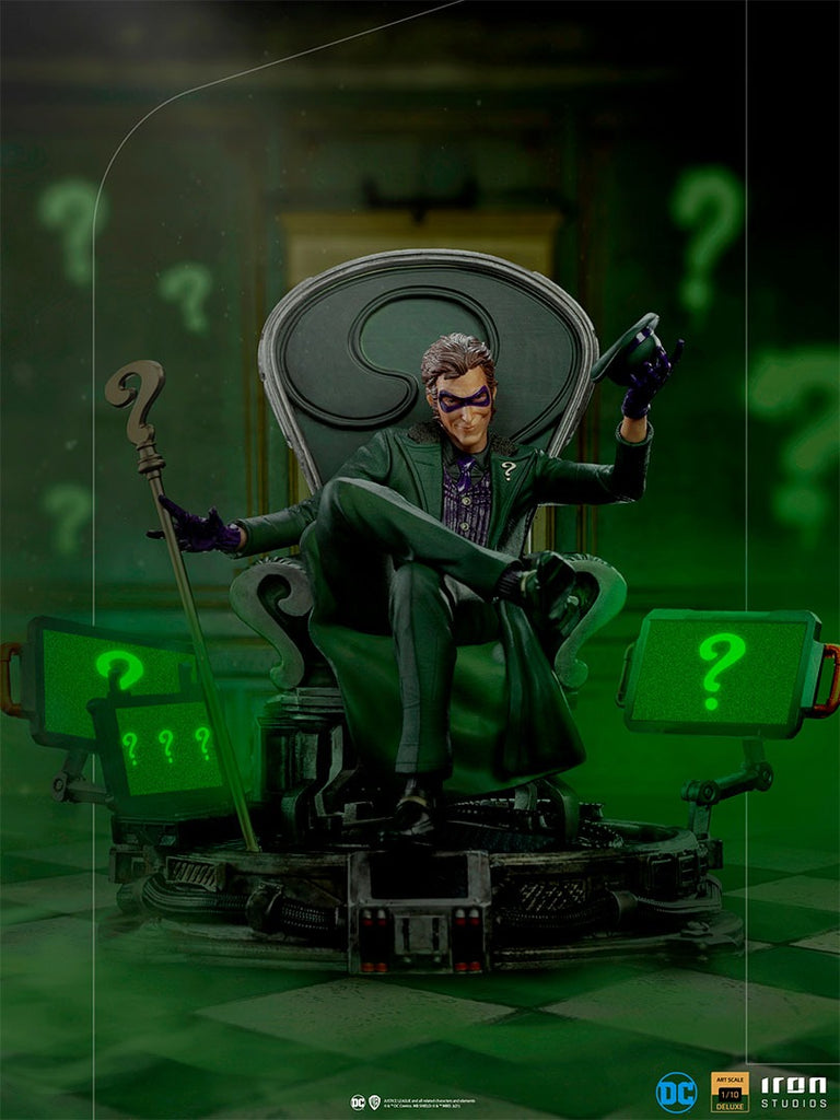 Statue Riddler Deluxe - DC Comics - Art Scale 1/10 - Iron Studios