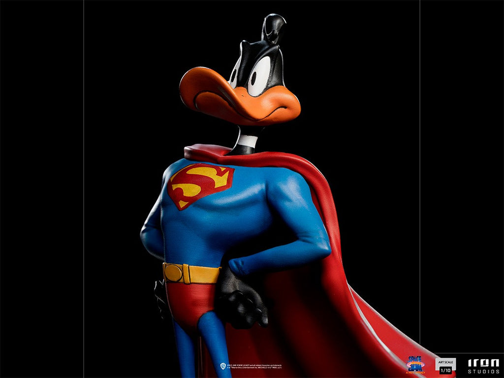 iron studios アイアンスタジオ Daffy Duck Superma Statue Daffy Duck Superman - Space Jam: A New Legacy - Art