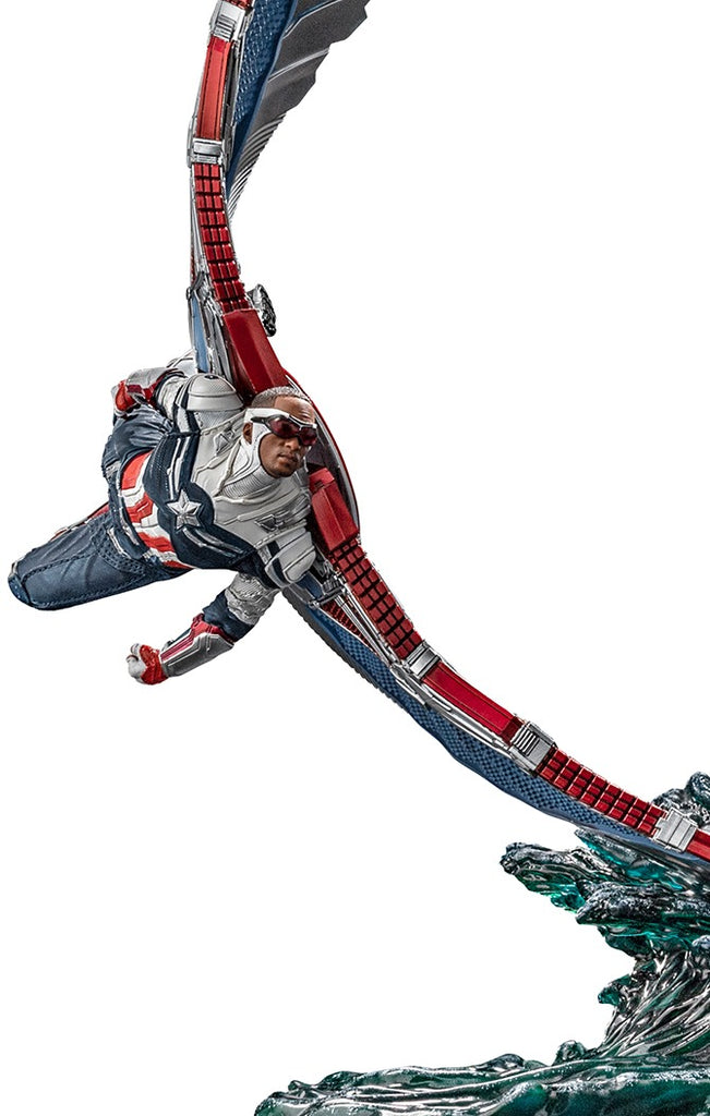 Statue Captain America Sam Wilson (Deluxe) - The Falcon and the Winter Soldier - BDS Art Scale 1/10 - Iron Studios