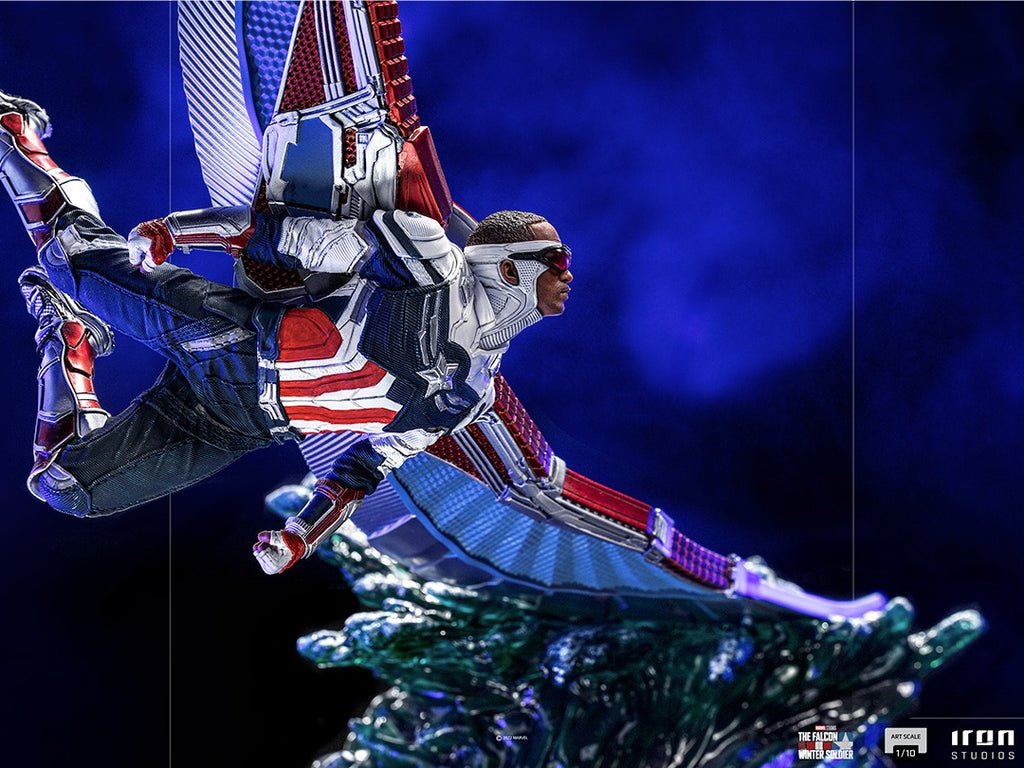 Statue Captain America Sam Wilson (Deluxe) - The Falcon and